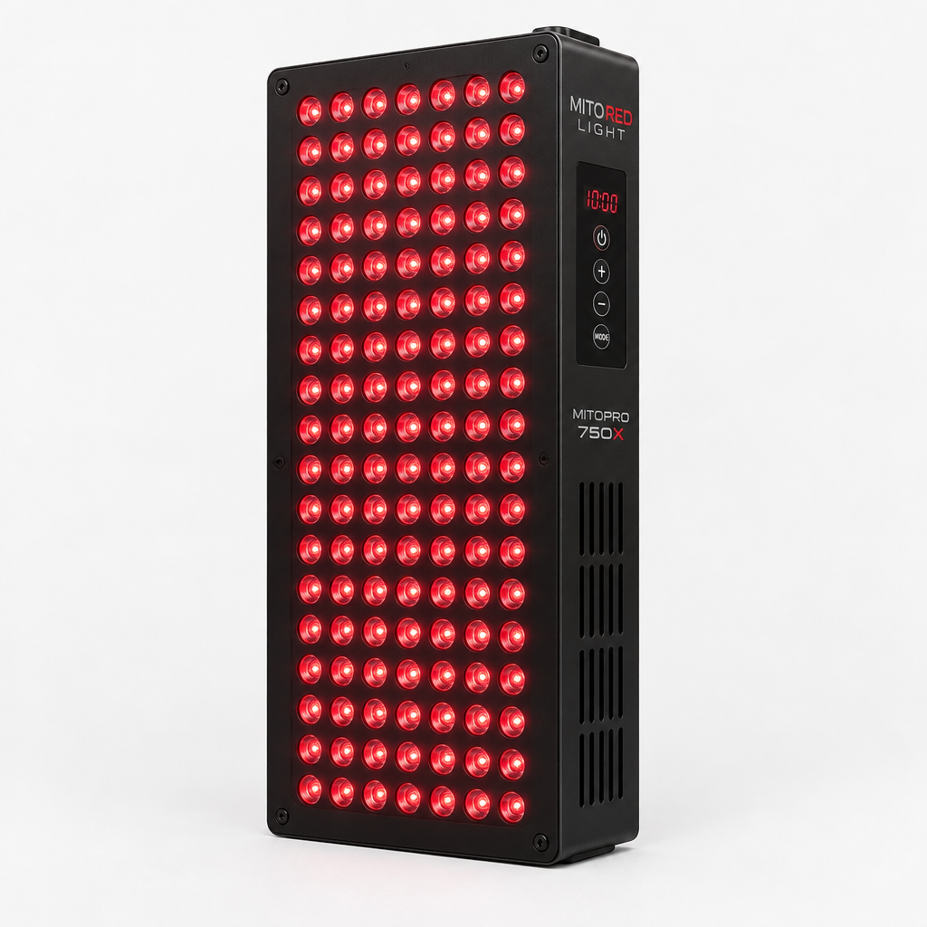 Illustrative AI render of Mito Red Light MitoPRO 750X